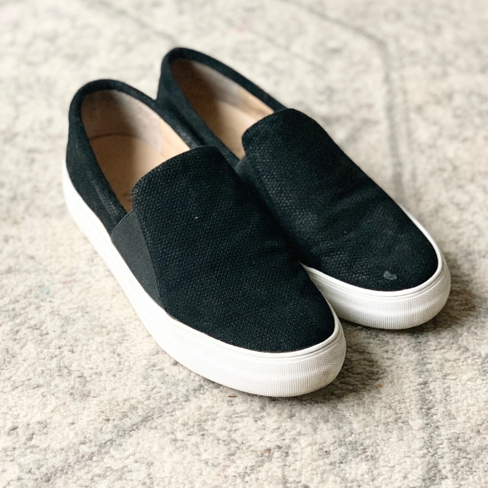 Men's Vince Camuto Black Slip On Sneakers